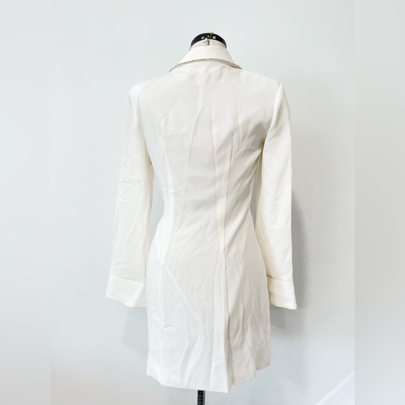 Cinq A Sept Barette Rhinestone Mini Wrap Dress - Picture 6 of 9